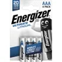 Lot de 4 piles lithium LR03 AAA, ENERGIZER, 1.5 V