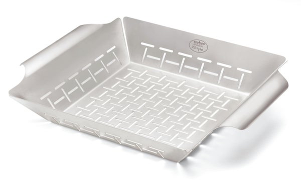Panier de legumes en acier inoxydable WEBER