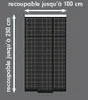 Moustiquaire Pour Porte H.230 X L.100 Cm