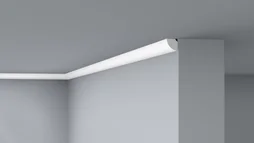 Moulure en polymère extrudé DC1, 20 x 20 mm, 2 m