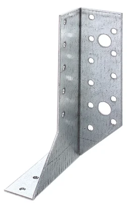 Support De Poteau Droit Variable Galvanisé Gah Alberts, 25X140X40 Mm