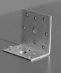 Equerre D'Assemblage Galvanisé, 60X80X60 Mm