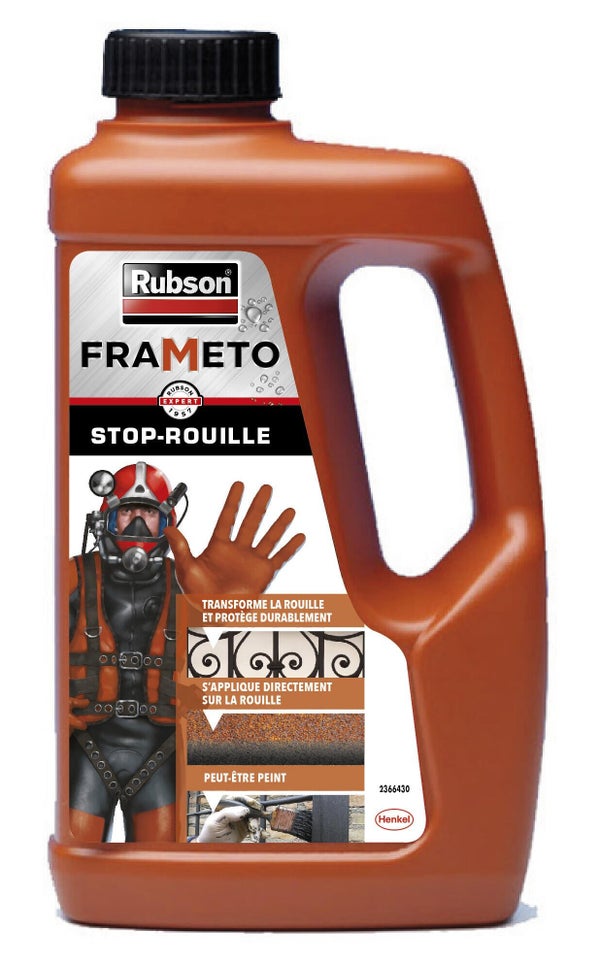 Protection antirouille extérieur / intérieur Frameto RUBSON, 1 L noir