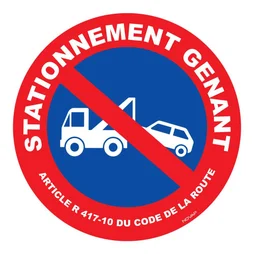 Disque Stationnement En Plastique