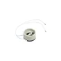 Douille Gu10 / Gz10 en plastique, TIBELEC, blanc 100 W