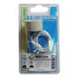 Douille Gu10 / Gz10 en plastique, TIBELEC, blanc 100 W