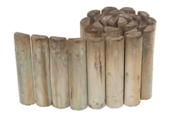 Bordure À Dérouler Bois Naturel, H.30 X L.200 Cm