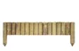 Bordure à planter bois, CERLAND, H.35 x L.112 cm