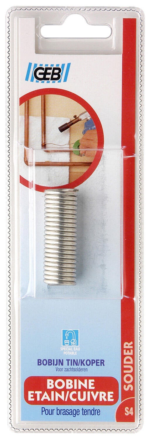 Bobine pour brasure étain / cuivre, GEB, 20 g
