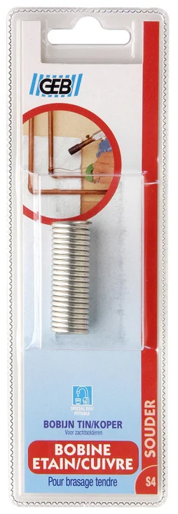 Bobine pour brasure étain / cuivre, GEB, 20 g