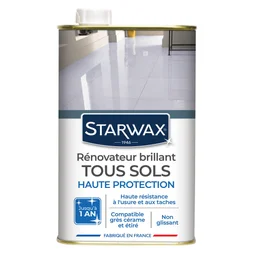 Rénovateur brillant tous sols, STARWAX, 1 L