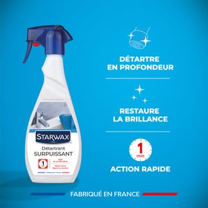 Détartrant surpuissant salle de bains STARWAX 0.5 l