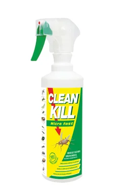 Insecticide universel pour insectes volants et rampants, CLEAN KILL, 0,5L