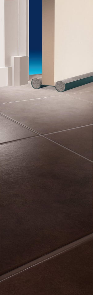 Bas De Porte À Glisser Textile (Bourrelet) Ellen, L.95 Cm Gris Anthracite