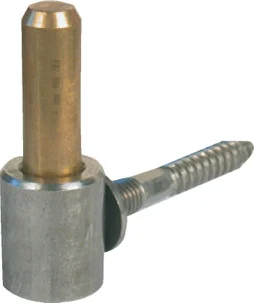 Gond À Visser Inox Brossé, H.93X Diam.14 Mm