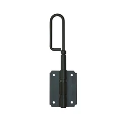 Verrou baïonnette en acier prépeint, H.300 x L.60 x P.20 mm