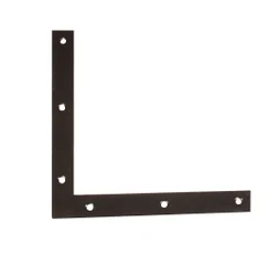 Equerre Découpée Acier Prépeint, H.250 X L.250 X P.4 Mm