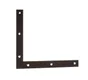 Equerre Découpée Acier Prépeint, H.250 X L.250 X P.4 Mm