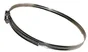 Lot de 2 colliers plats à tête basic en inox, diam. 55 mm