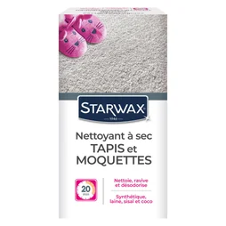 Nettoyant à sec tapis et moquette, STARWAX, 0.5 kg