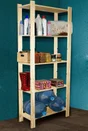 Etagère pin, 5 tablettes , L. 65 x P. 28 x H. 170 cm