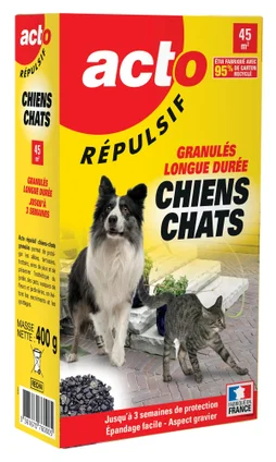 Répulsif En Granulés Antichien Et Chat Retro, 400G