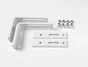 Lot de 2 équerres murales blanches pour tout type de store, 6 à 16 cm