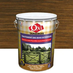 Traitement du bois extérieur Oxytol Targobois, OXI, 1 an 5 L
