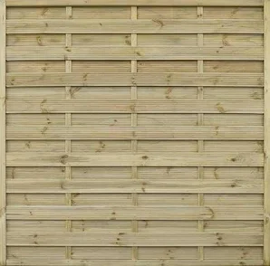 Panneau bois plein Fétiche, CERLAND, l.180 x H.180 cm, naturel