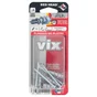 Lot de 4 chevilles et vis à visser Vix, RED HEAD, diam.12 x L.30 mm