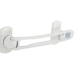 Entrebâilleur de porte zamak, SOCONA Most, blanc
