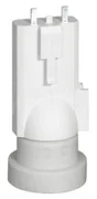 Fiche DCL et douille électrique E27 à vis en plastique, LEGRAND, blanc