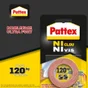 Adhésif double face, ni clous ni vis surfaces lisses, PATTEX, L.1.5 m x l.19 mm