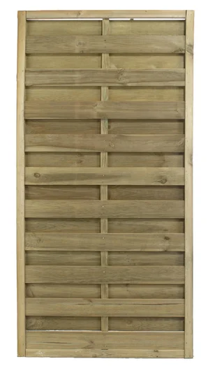 Panneau bois Fétiche, CERLAND, l.90 x H.180 cm, naturel