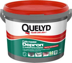 Colle Mastic Pour Matériaux Isolants Quelyd, 6 Kg