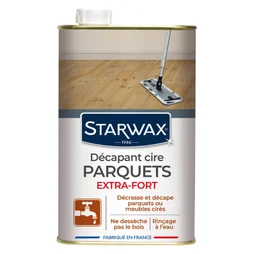 Décapant cire parquet extra fort 1 L STARWAX