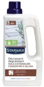 Nettoyant décrassant / dégraissant pour sols extérieurs, STARWAX, 1 L