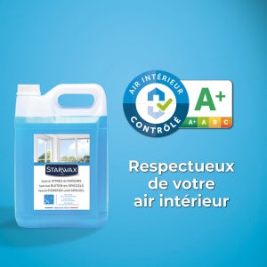 Nettoyant spécial vitres 3 en 1, STARWAX, 5 L