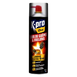Insecticide aérosol guêpes et frelons, KAPO, 500 ml