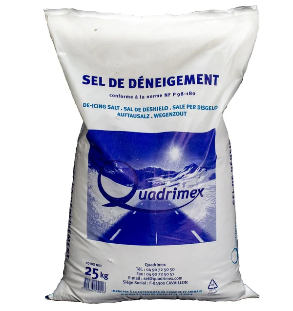 Sel De Déneigement 0/5 En Sac 25 Kg