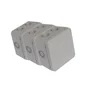 Lot de 3 boîtes de dérivation étanche en saillie DEBFLEX 5 entrées IP54 115 x 115