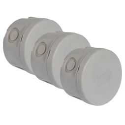 Lot de 3 boîtes de dérivation étanche en saillie DEBFLEX 4 entrées
