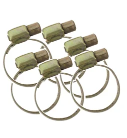 Lot de 6 colliers bande ajourée BOUTTE