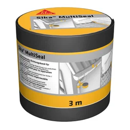Bande adhésive d'étanchéité Multiseal, SIKA, L.3 x L.0.1 m 1150 g/m²