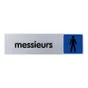 Plaque Messieurs En Plexiglass