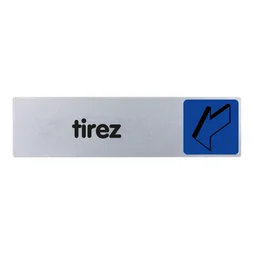 Plaque Tirez En Plastique