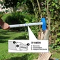 Manche fibre 90 cm  masse merlin REVEX
