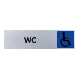 Plaque Wc Handicapés En Plastique