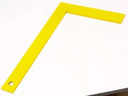 Equerre de macon en acier longueur 80 centimetres nespoli