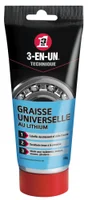 Graisse Universelle Au Lithium En Tube, 150 G 3-En-Un Technique